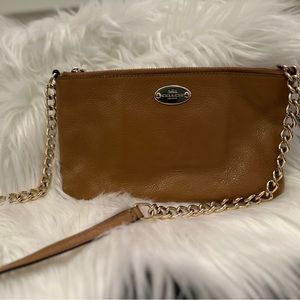 Coach crossbody in pebble leather